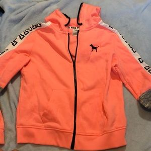 Like new pink hoodie.